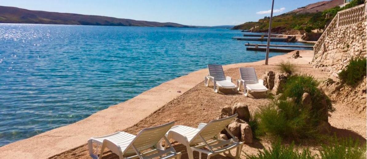 Apartmani Beach Miskovici, Otok Pag エクステリア 写真